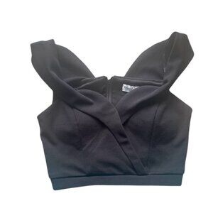 Xtraordinary Asymmetrical Cropped off the shoulder top Juniors Size 4
